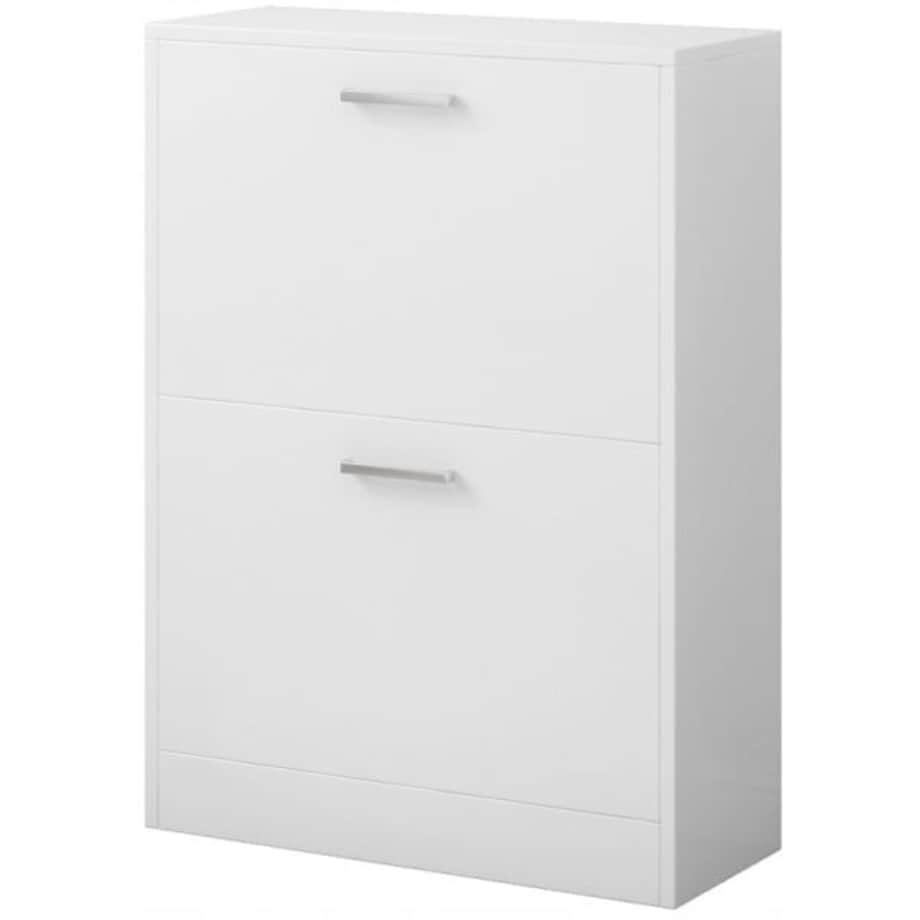 Szafka na buty biała garderoba regał na obuwie komoda loft nowoczesna 60 cm