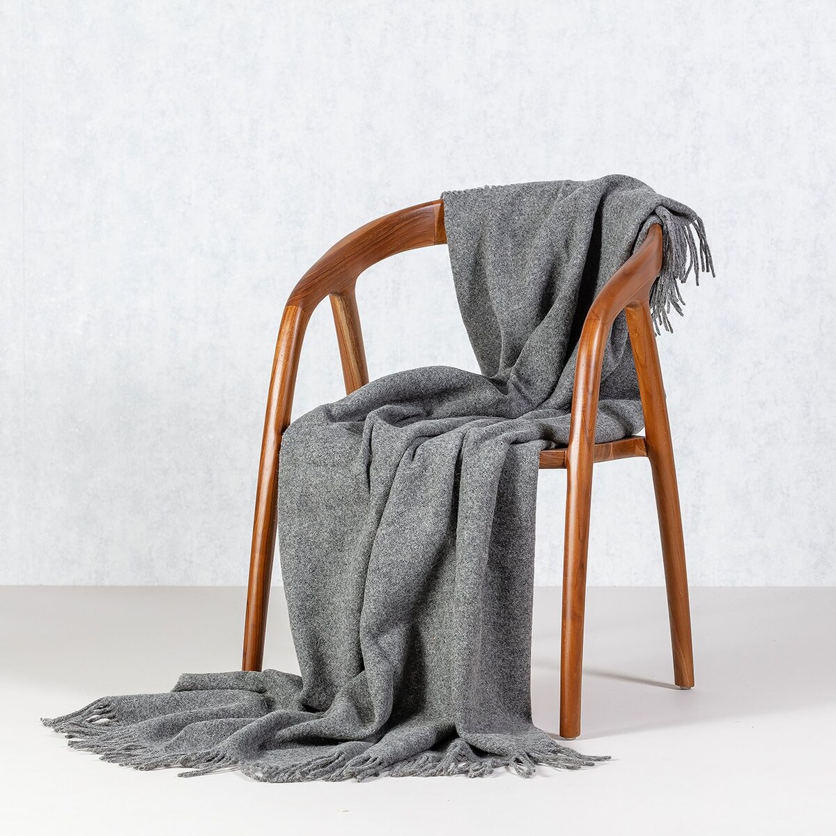 Pled Zelandia 140x200cm melange grey, 140 x 200 cm