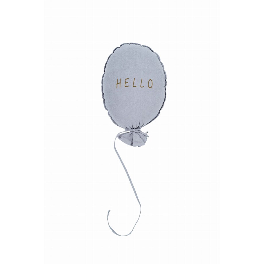 Balon dekoracyjny light grey - HELLO, CARAMEL