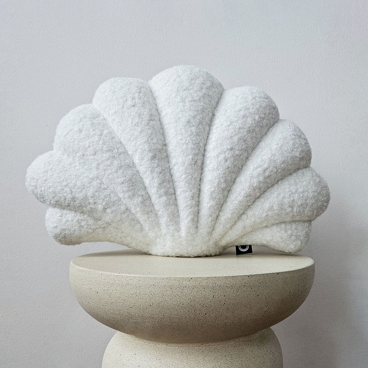 Poduszka SOFT LOOP | biała muszla