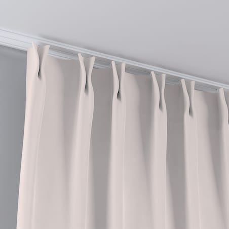 Zasłona na haczykach flex podwójnych 130x245 ecru