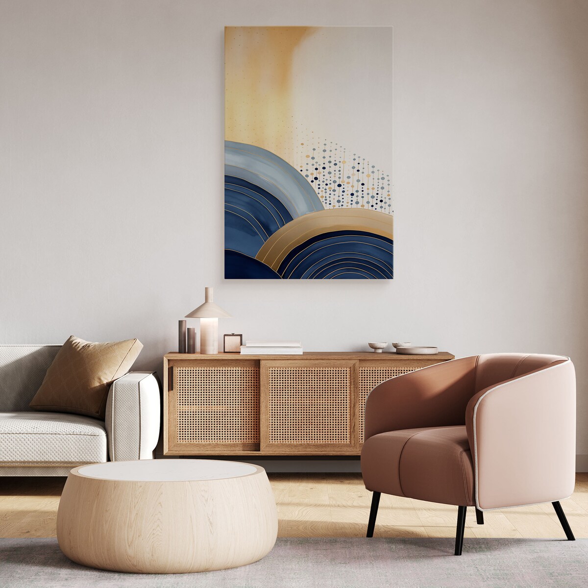 Obraz Ekskluzywne Złote Ornamenty Wzory Abstrakcja 30x40cm