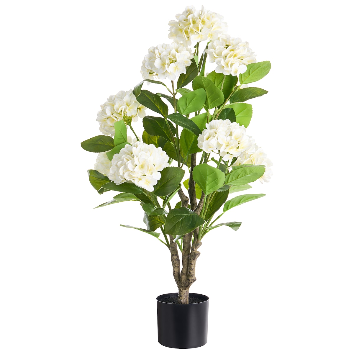 Sztuczna roślina HORTENSIUM 90 cm Biały