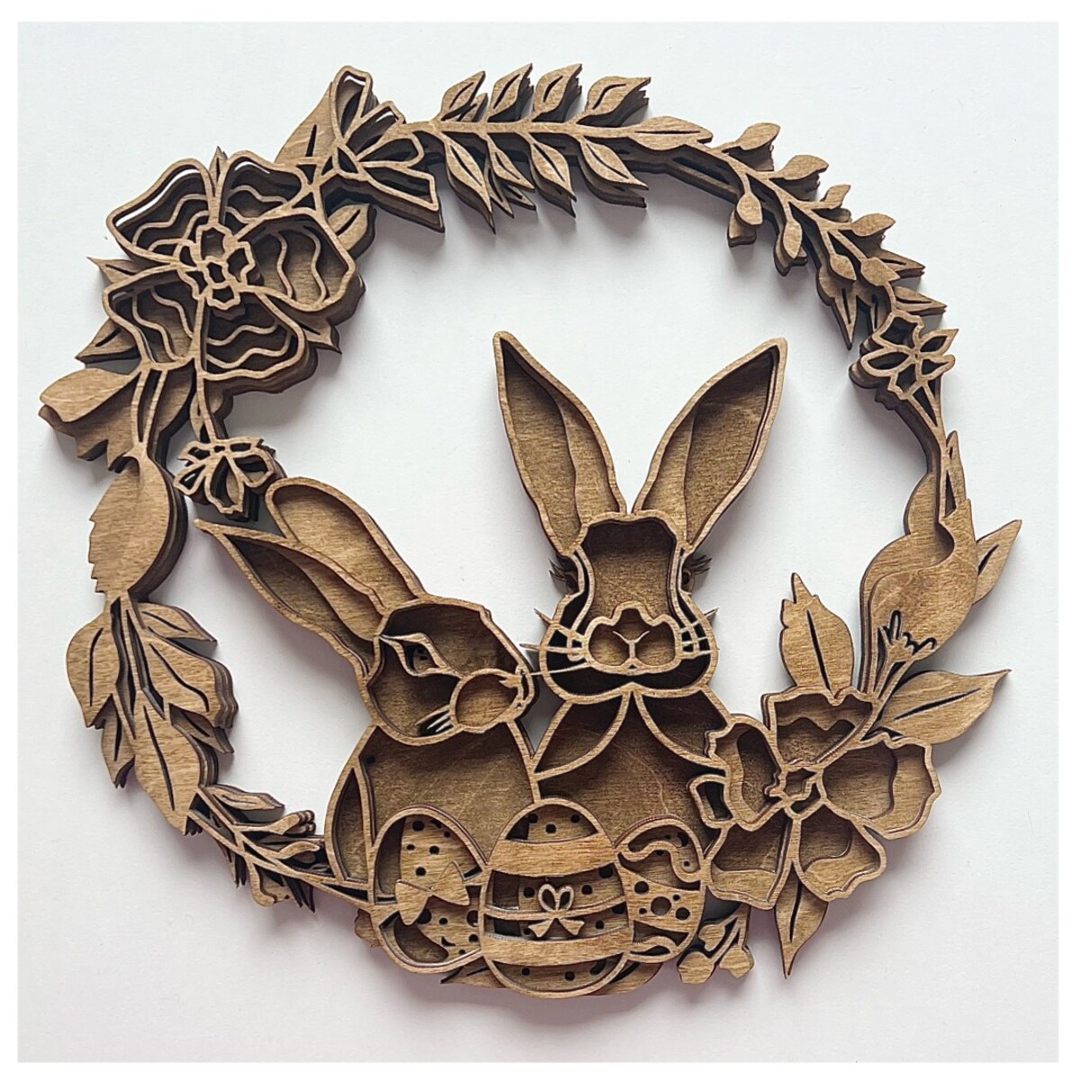 Wielkanocny wieniec Ø 24 cm dąb