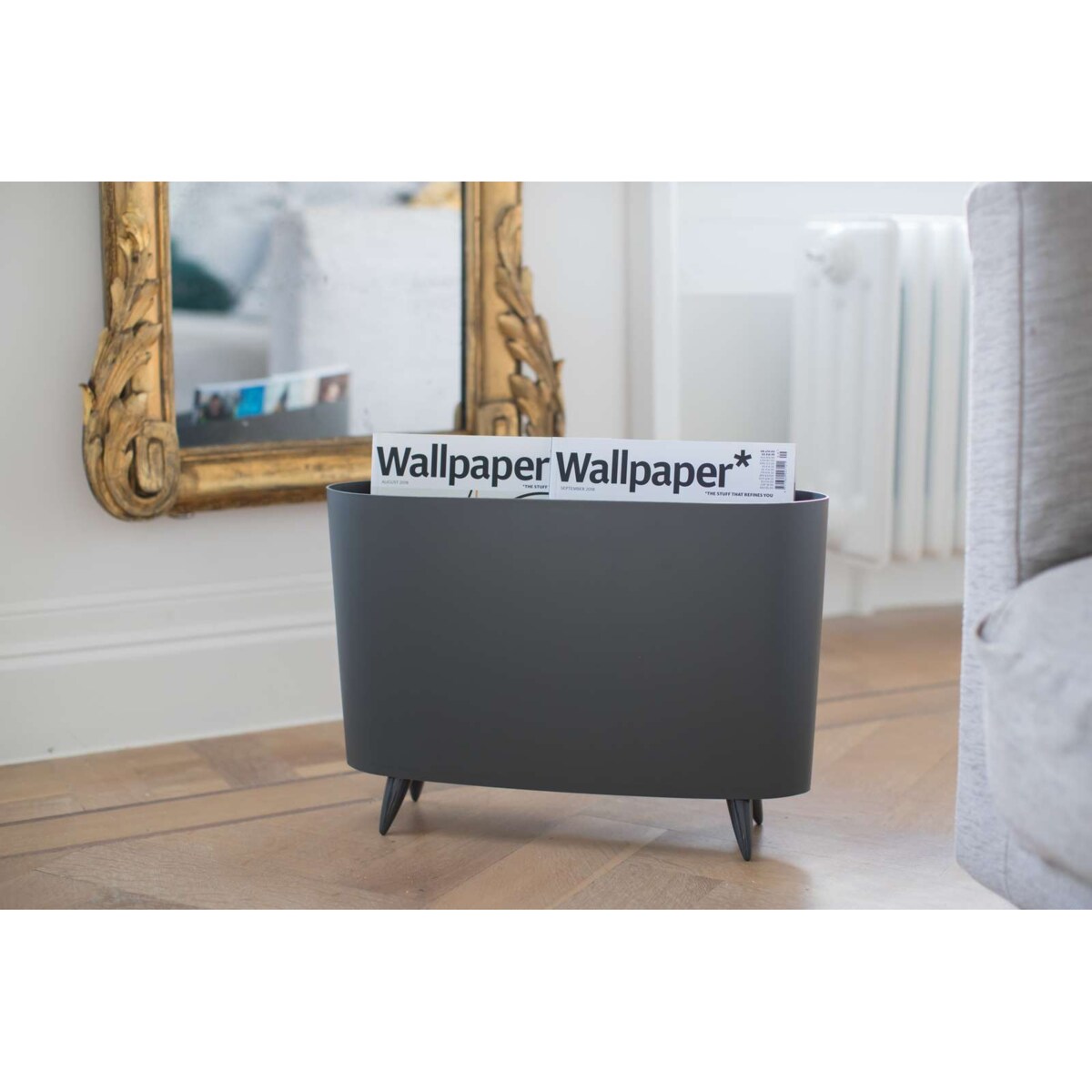 Gazetnik MILANO, kosz na gazety, KOZIOL