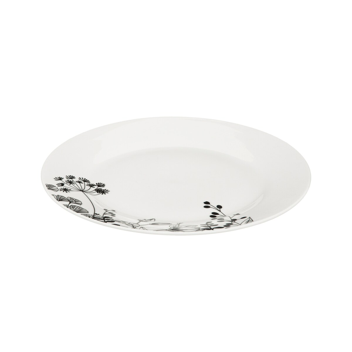 Porcelanowa zastawa dla 6 osób WHITE FLORAL, 18 elementów