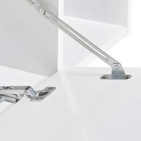 Szafka łazienkowa wisząca pod umywalkę RUPANCO 80 cm Biały