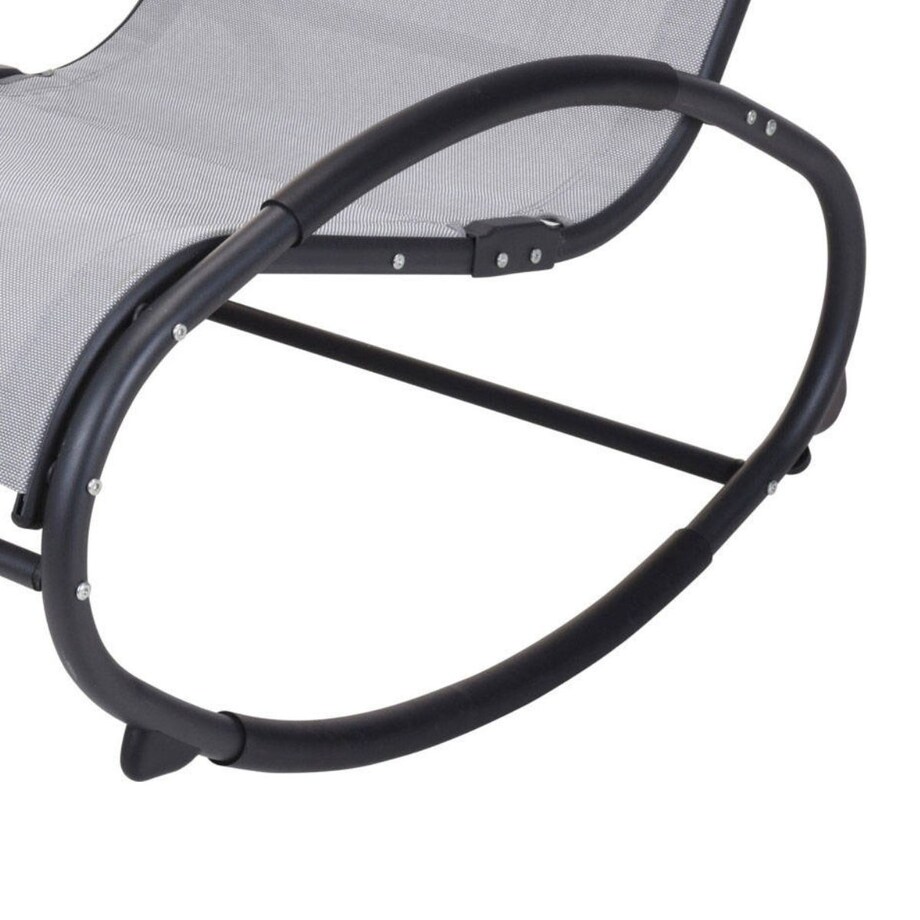 Fotel ogrodowy, bujany RELAX z wygodną poduszką