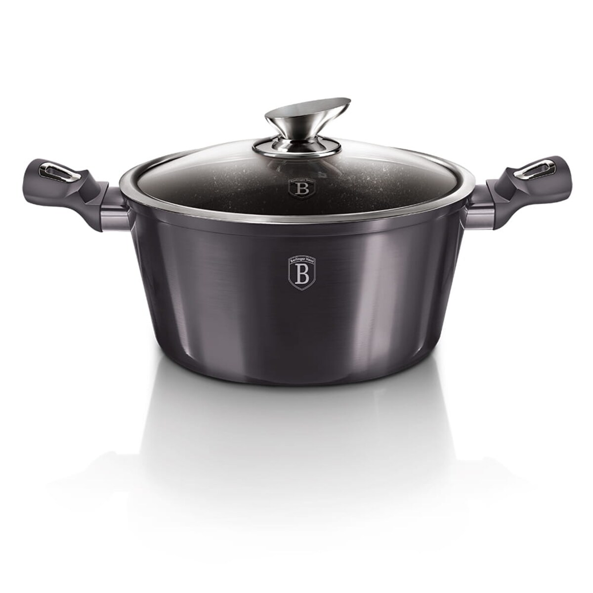 Garnek z powłoką granitową 2.5L 20cm BERLINGER HAUS Carbon Pro