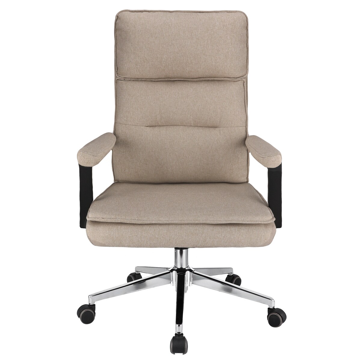 Fotel biurowy SEGO tkanina beżowy