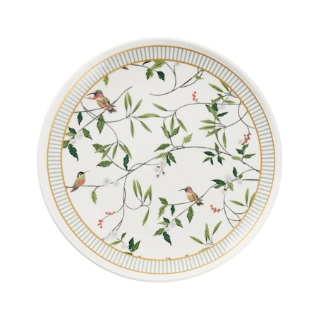 VILLA ITALIA Talerzyk deserowy porcelanowy 20 cm NORIKO WHITE