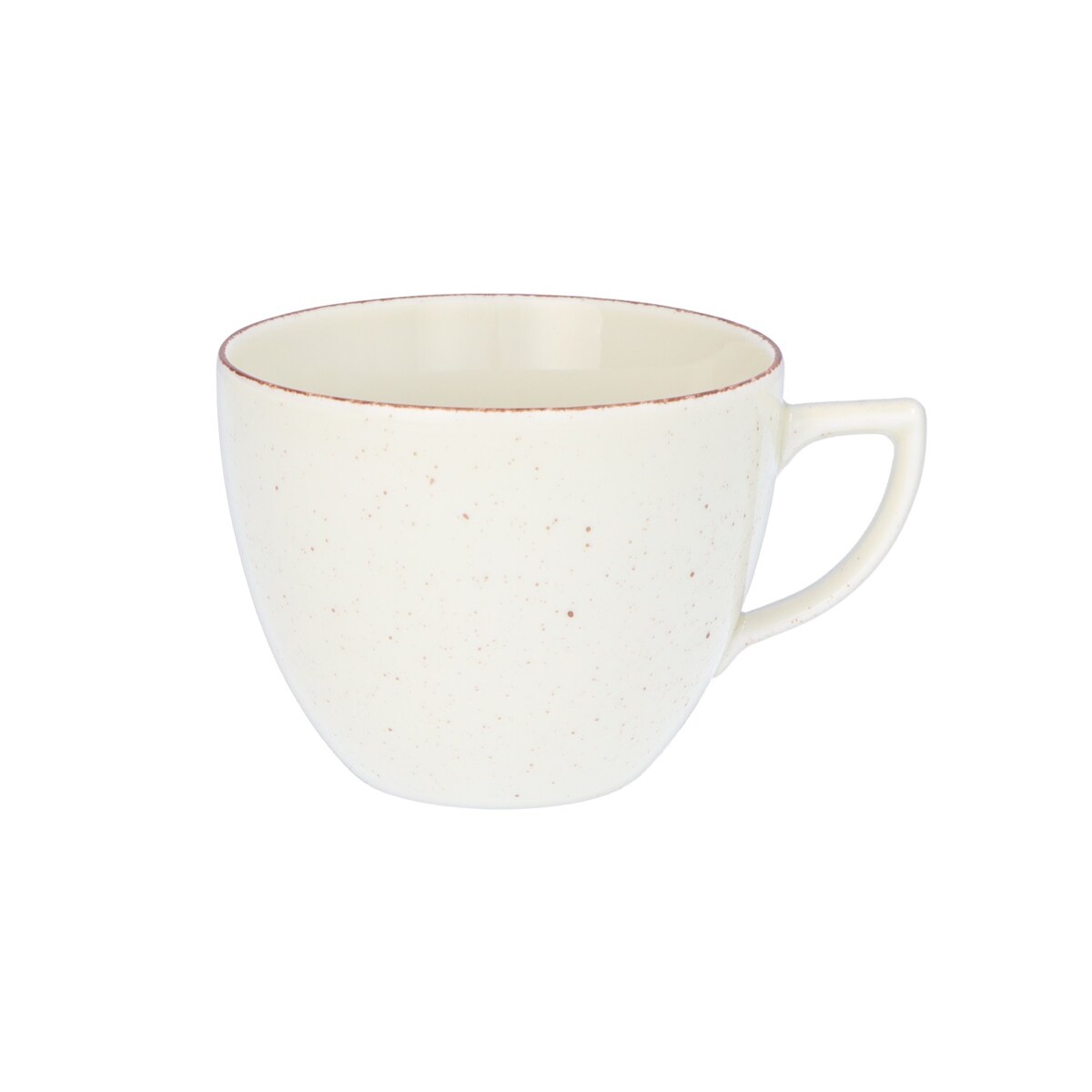 Zestaw filiżanek ze spodkami dla 6 osób 12 el. City Pustynny Piasek CT02