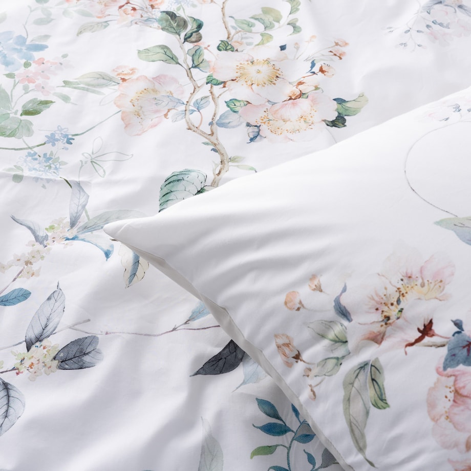 Komplet pościeli bawełnianej Secret Garden 160x200 cm, 160x200 cm
