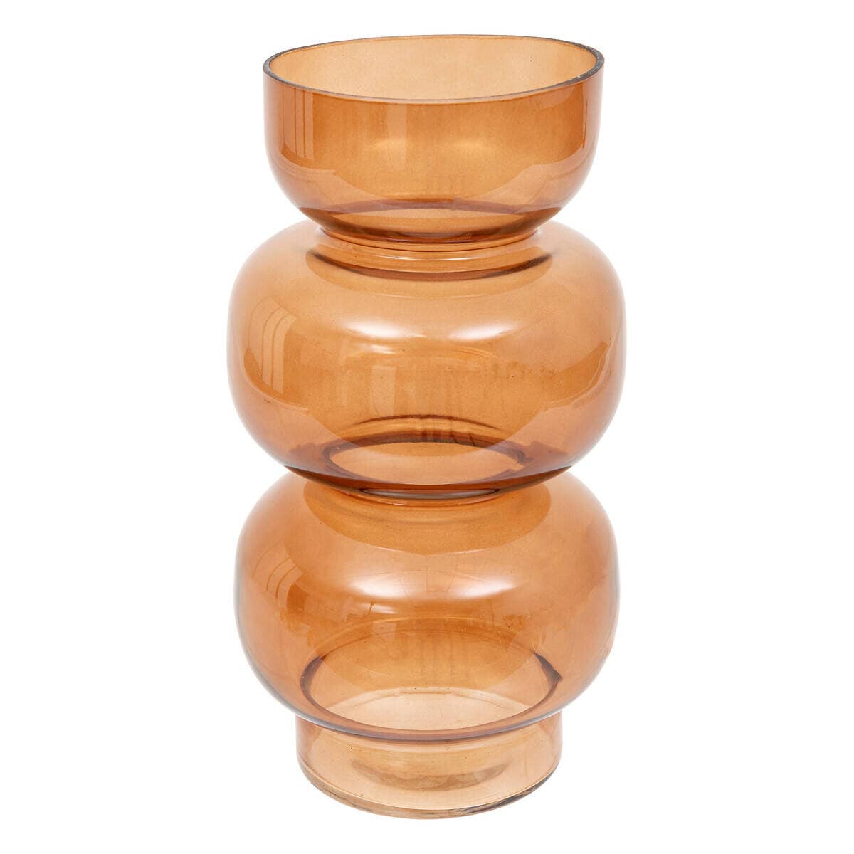 Wazon szklany bąbelkowy BE VINTAGE, Ø 13,5 cm