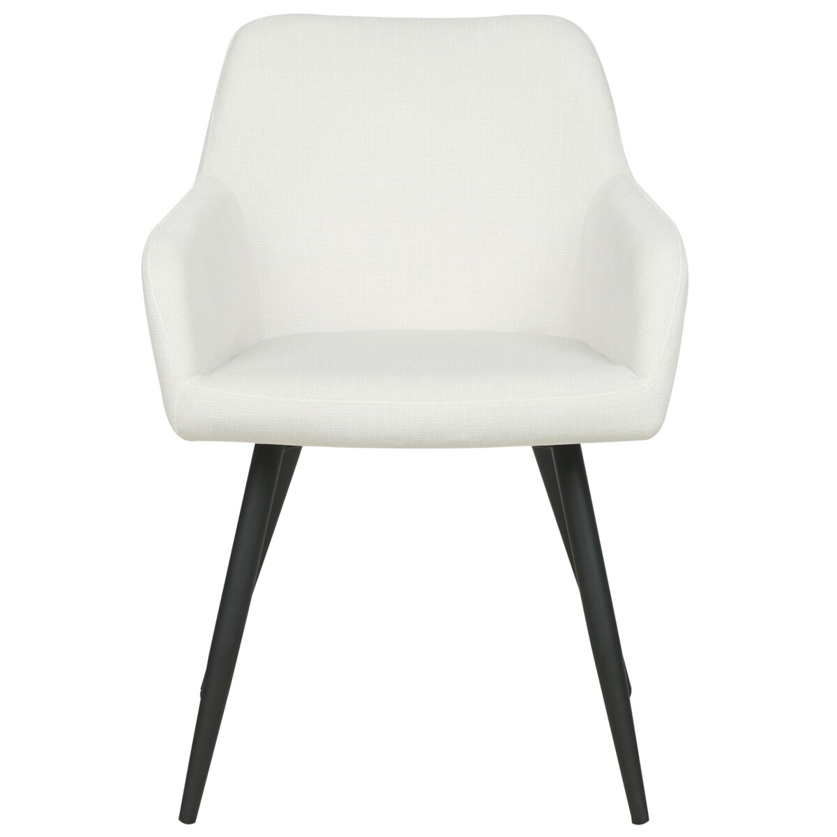 Zestaw 2 krzeseł do jadalni złamana biel CASMALIA