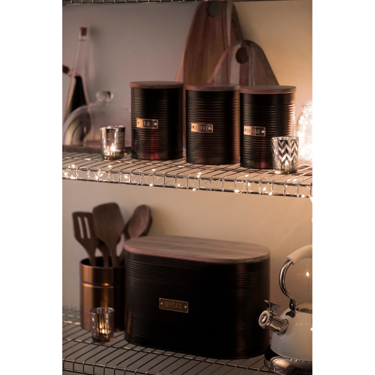 Pojemnik na ciastka Living Otto Black, 16 x 18 cm, Typhoon