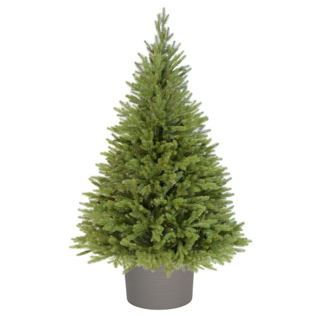 Choinka Premium Świerk Kaukaski PE w Okrągłej Donicy 130 cm X-Choinka 7 kolorów donicy