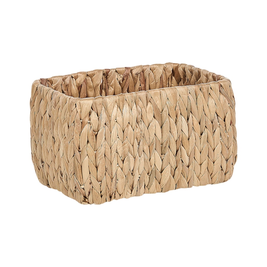 Zestaw 3 koszy z hiacyntu wodnego jasny HANOI