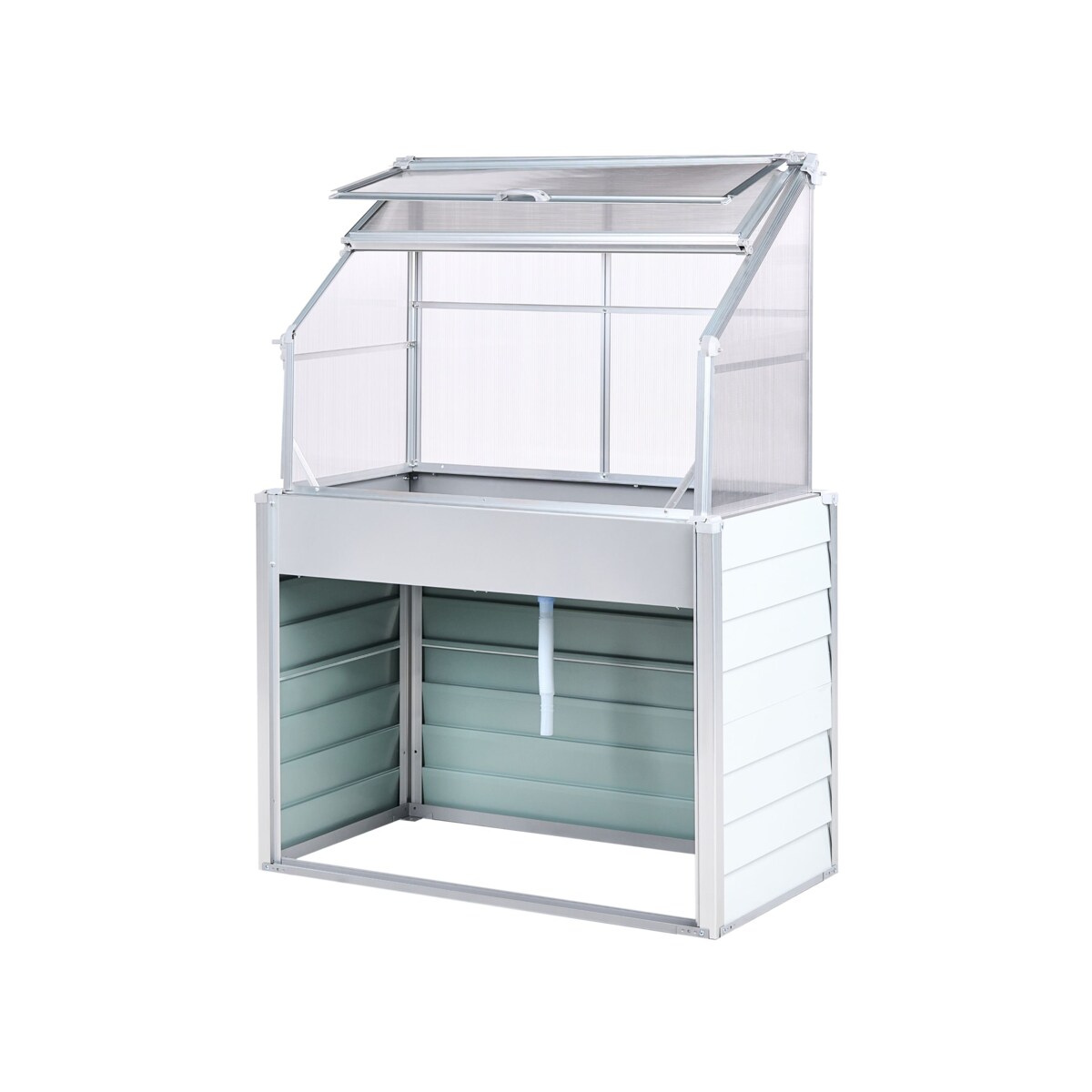 Szklarnia balkonowa NOVOLI Złamana biel 62 cm