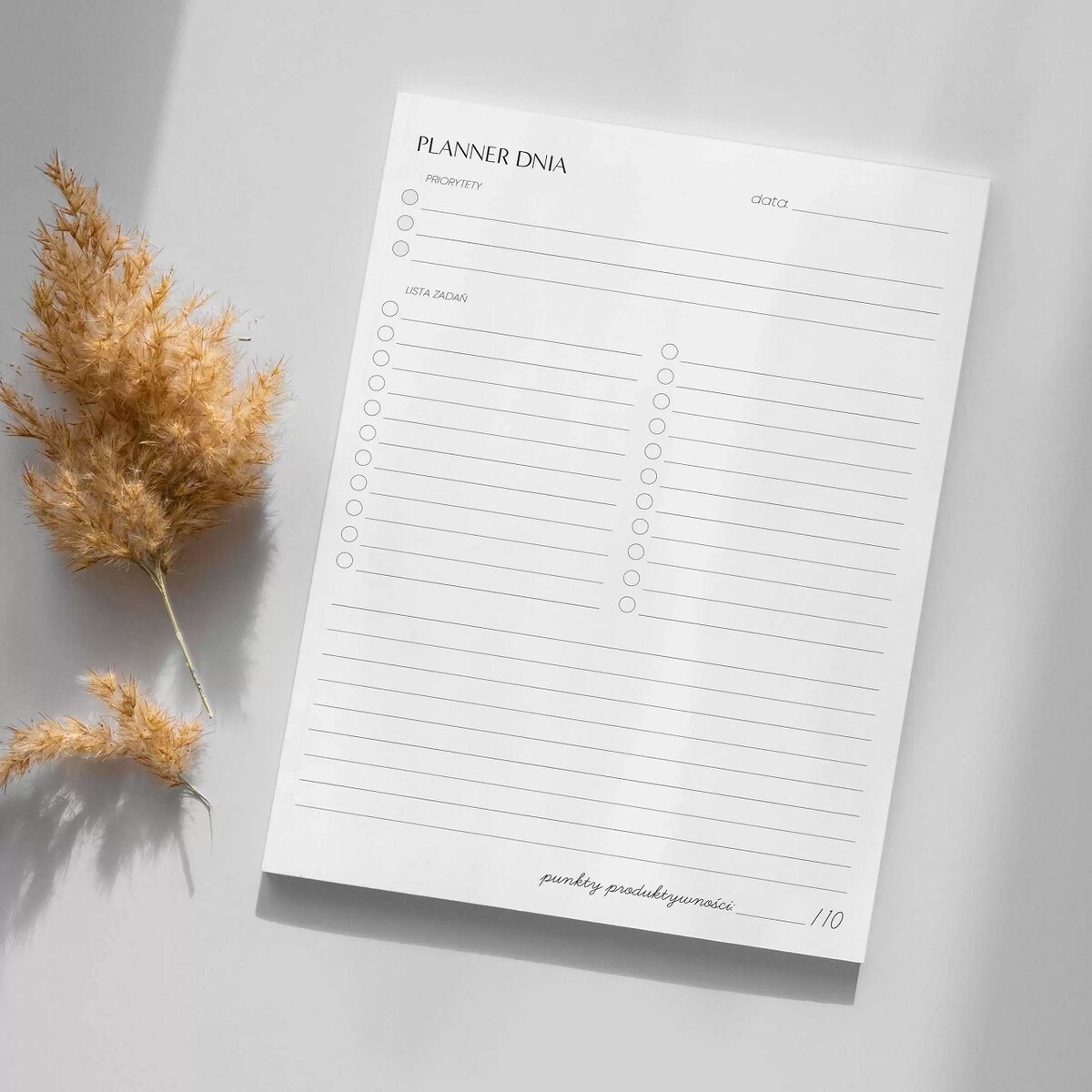 Organizer dzienny na biurko B5!