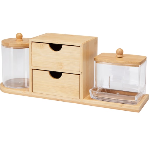 Pojemniki na płatki kosmetyczne i patyczki LANA