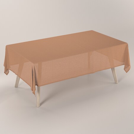Obrus prostokątny 130 x 130 cm cynamonowy