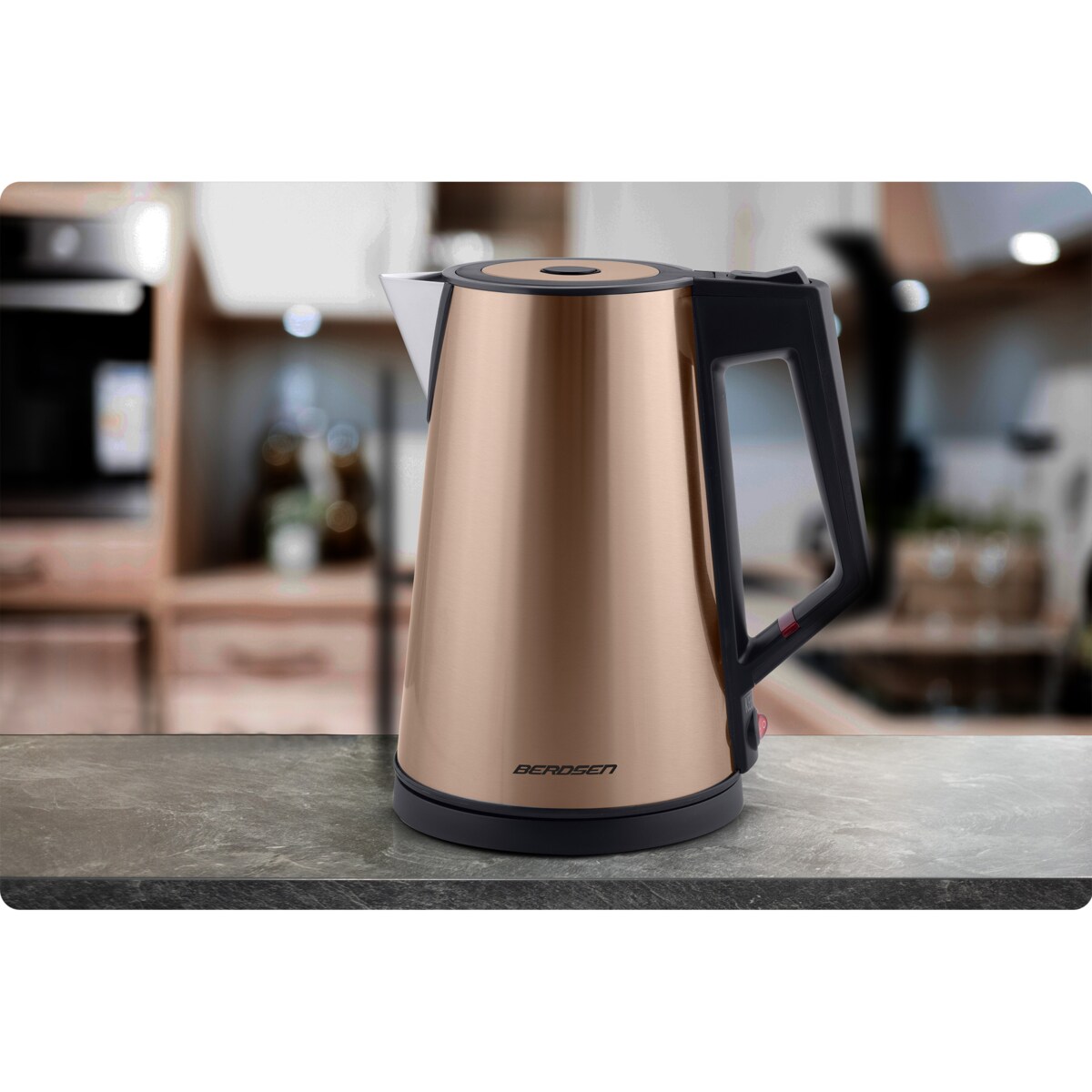 Czajnik elektryczny bezprzewodowy modny 1,7l 2200w Berdsen