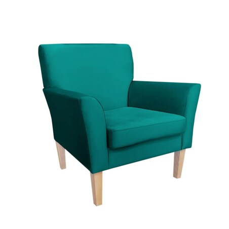 Fotel PIRO MG VELVET morski