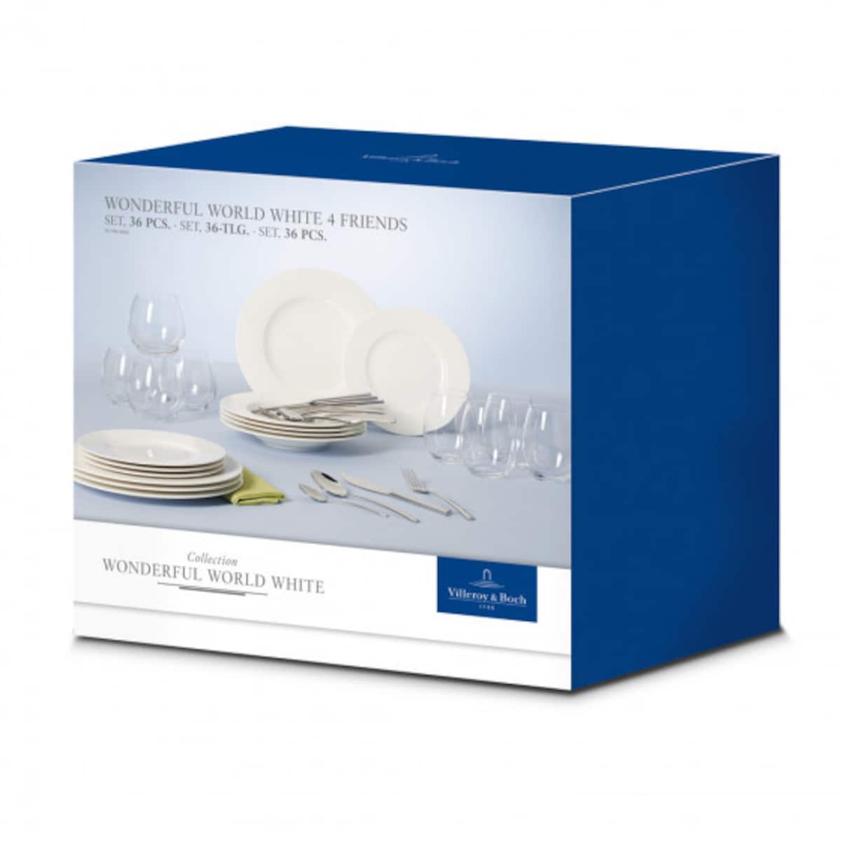 Zestaw Wonderful World White 4 Friends, Villeroy & Boch