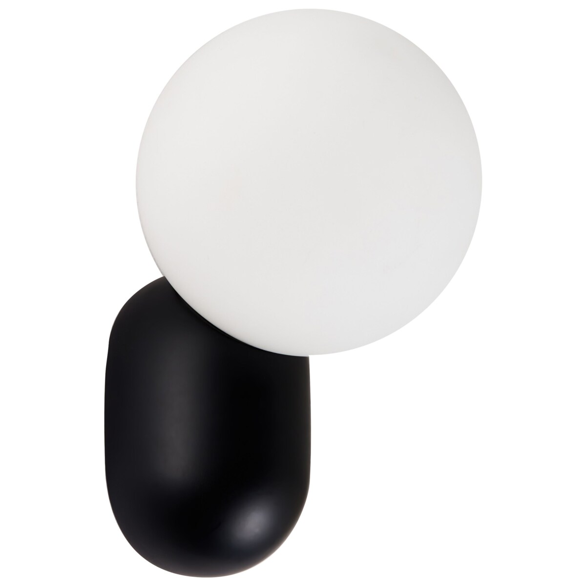 Zestaw 2 lamp ściennych HELME Czarny