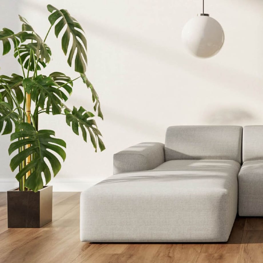 Villet Sofa narożna lewa jasno beżowa