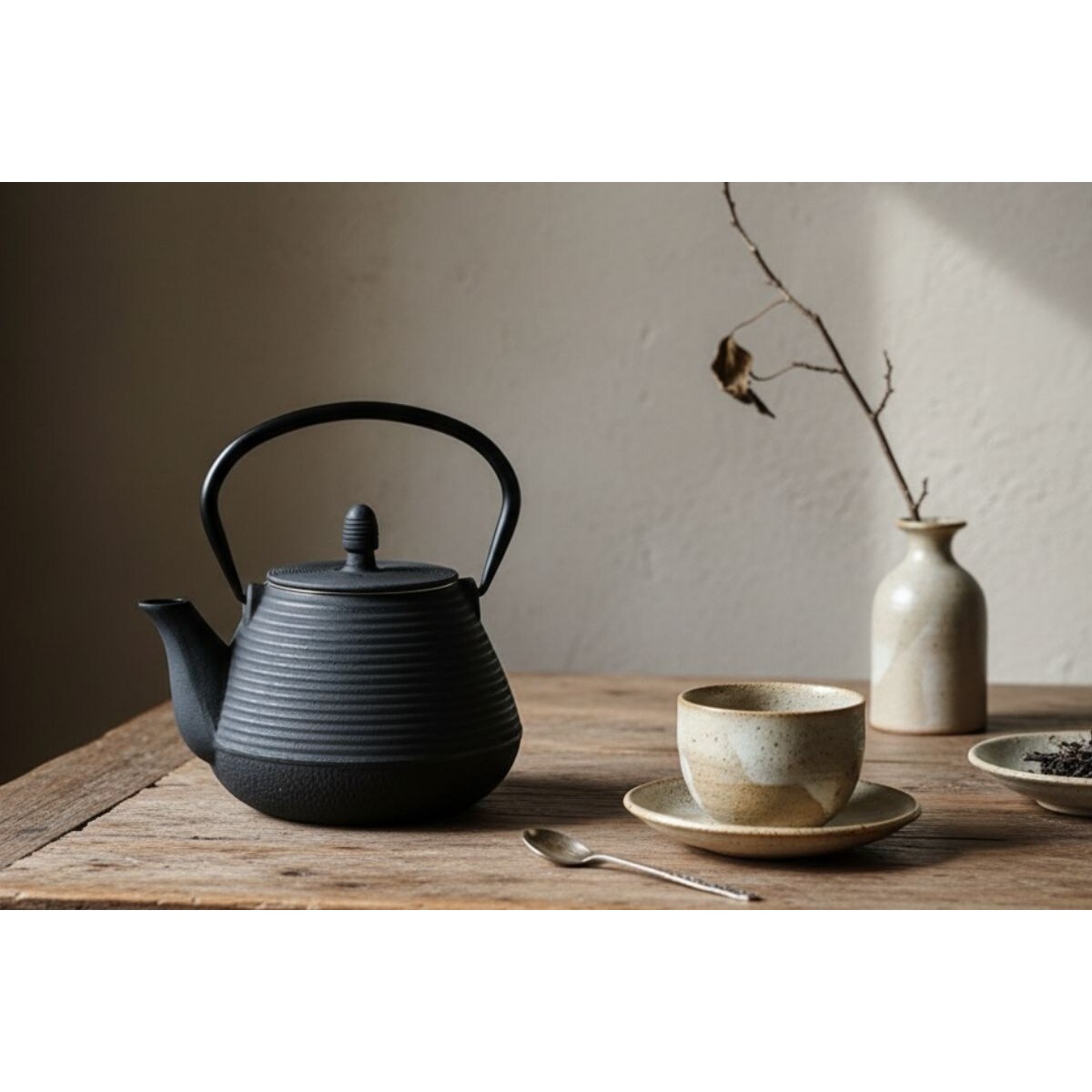 Czajnik żeliwny z zaparzaczem YUKI, 1000 ml