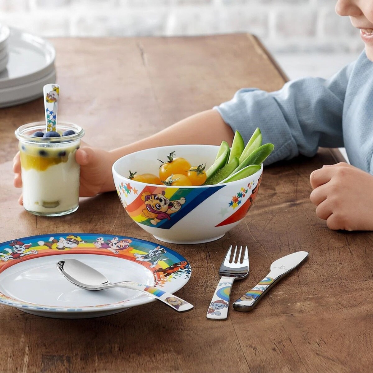 Zestaw dla dzieci Psi Patrol, 6 el, WMF