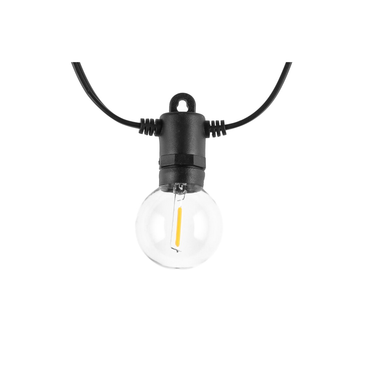 Zestaw do rozbudowania girlandy LED z żarówkami filament, 4 m