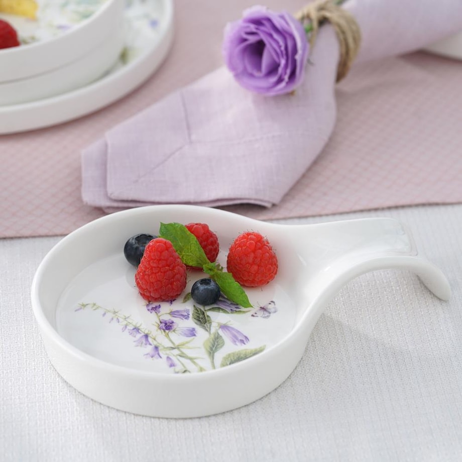 VILLA ITALIA Podstawka pod łyżkę porcelanowa VIOLA