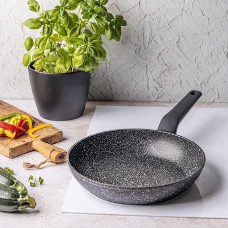 Patelnia z powłoką marmurową 24cm indukcja KLAUSBERG