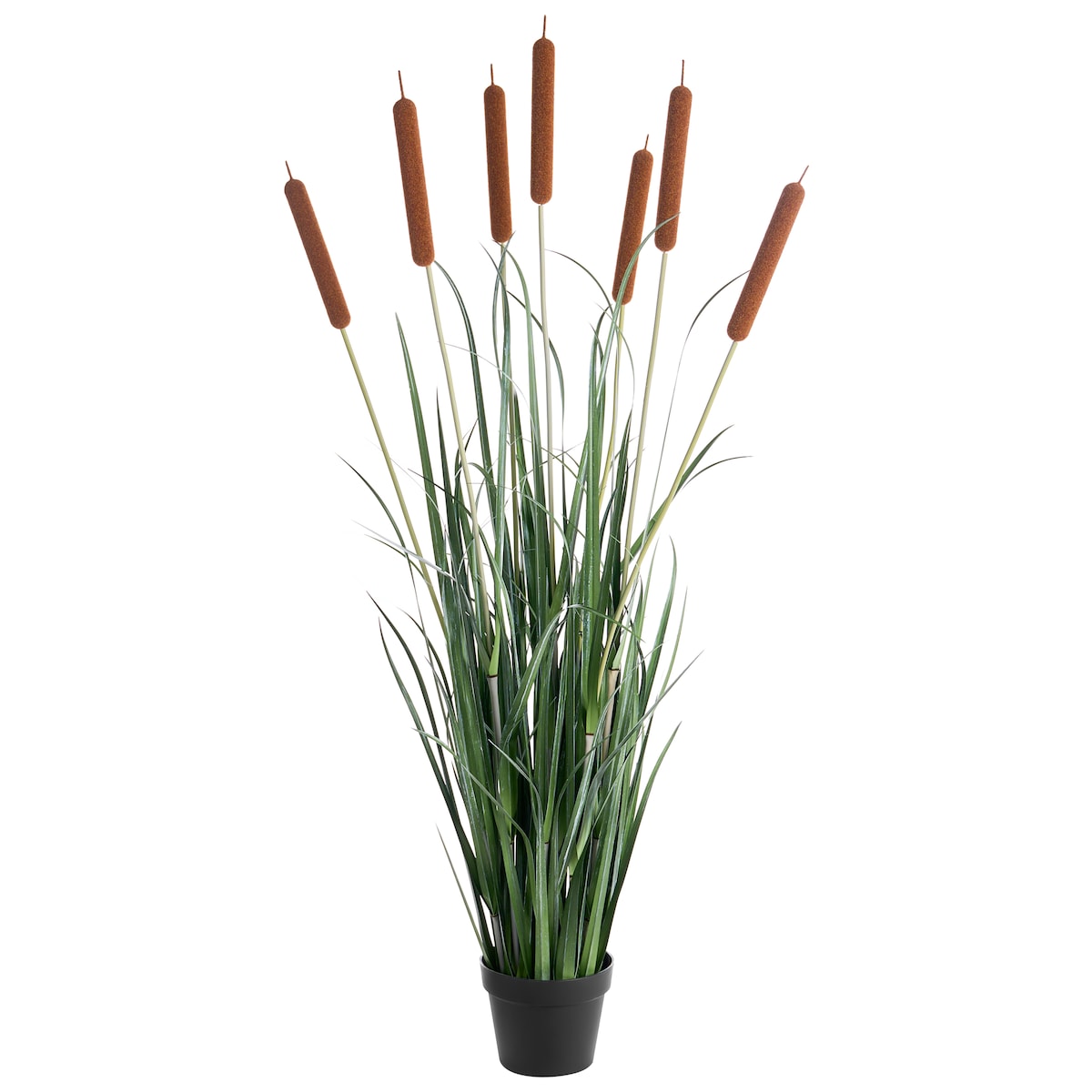 Sztuczna roślina BULRUSH 135 cm Zielony