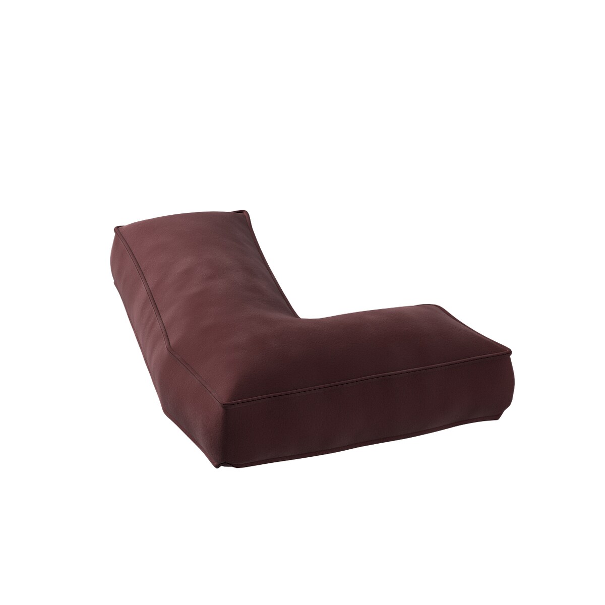 Poduszka Cyferka 7, bordowy, 25 x 40 cm, Posh Velvet