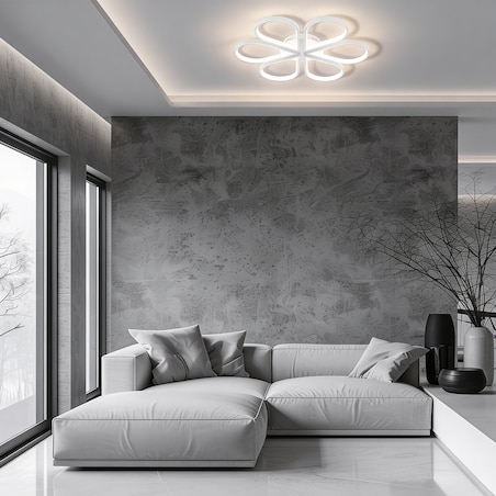 Plafon Light Prestige Velva biały LED CCT 3000K/4000K/6000K (regulowana) 1 szt.