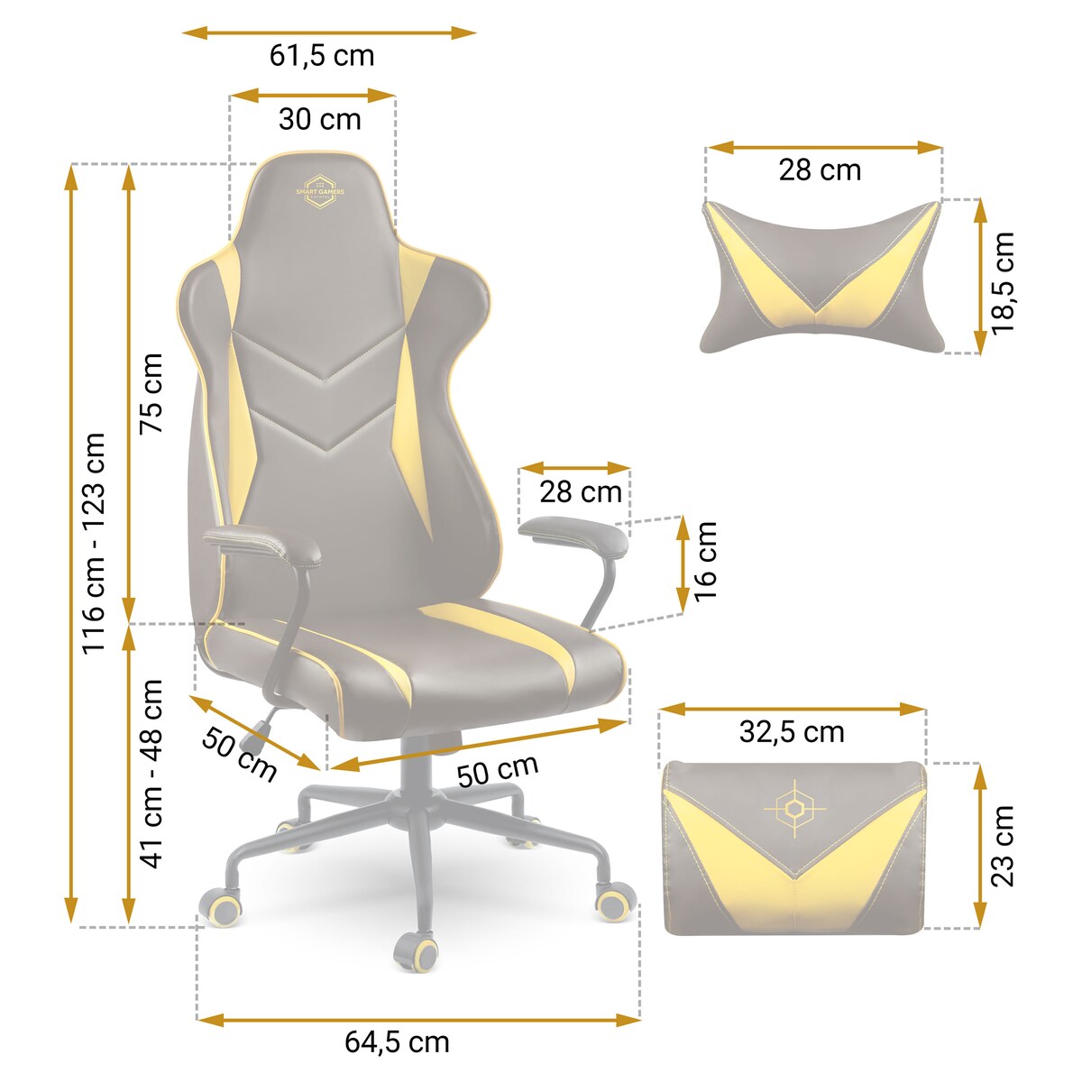 Fotel gamingowy obrotowy krzesło biurowe Sofotel Hydra