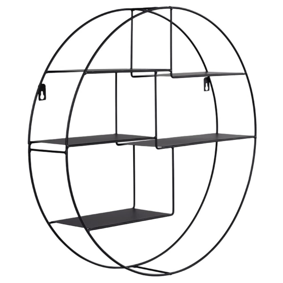 House Nordic Półka Sophie, czarna stal