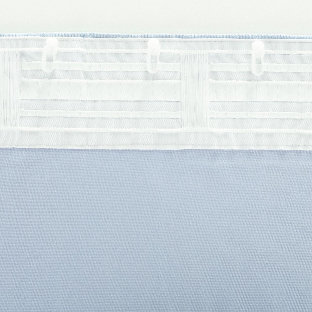 Zasłona BASIC na taśmie marszczącej 140x300 cm gołębi niebieski 1 szt. 140x300