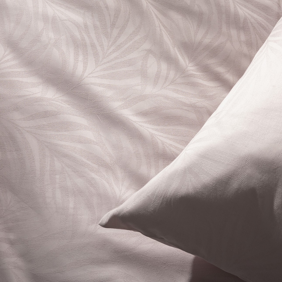 Pościel z satyny żakardowej Soft Sand 160x200 cm, 160x200 cm