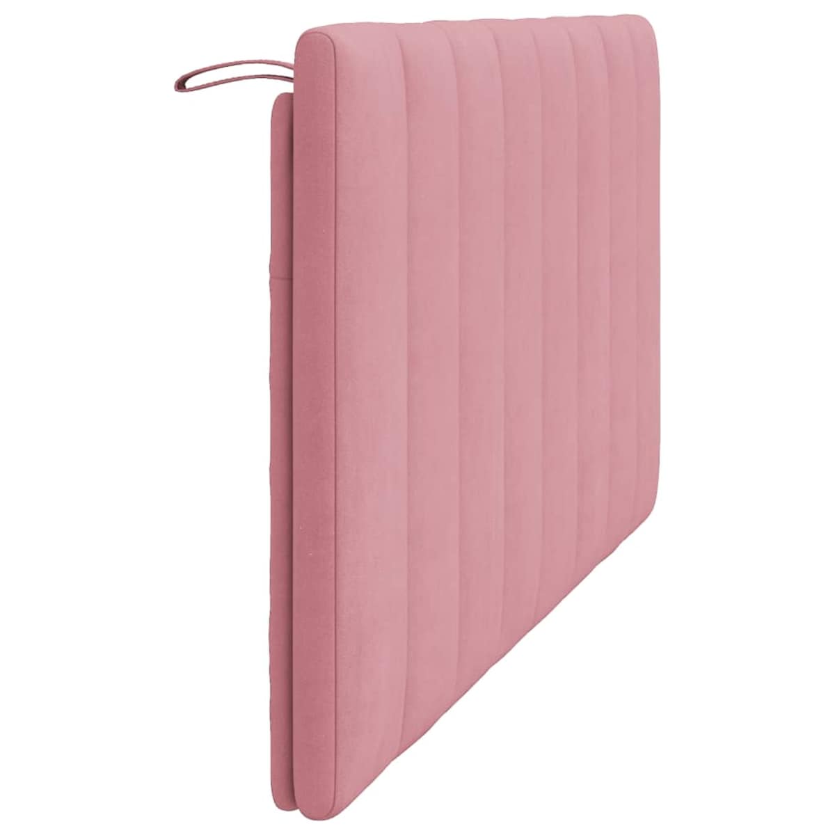 vidaXL Poduszka na wezgłowie, Hanko, różowa, 160 cm, aksamitna