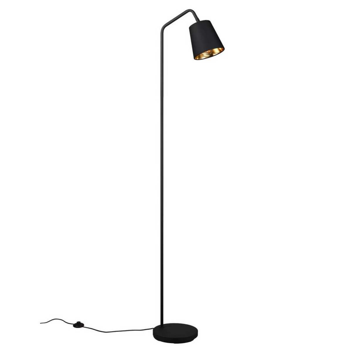 Podłogowa lampa Buddy R41721032 RL Light abażur tkanina czarna