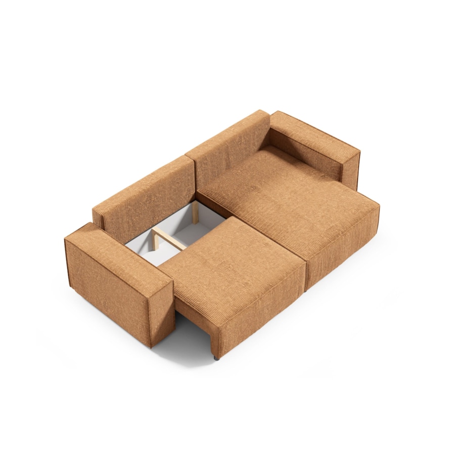 Narożnik z funkcją spania MILLE Mini Kolor: POSO 55