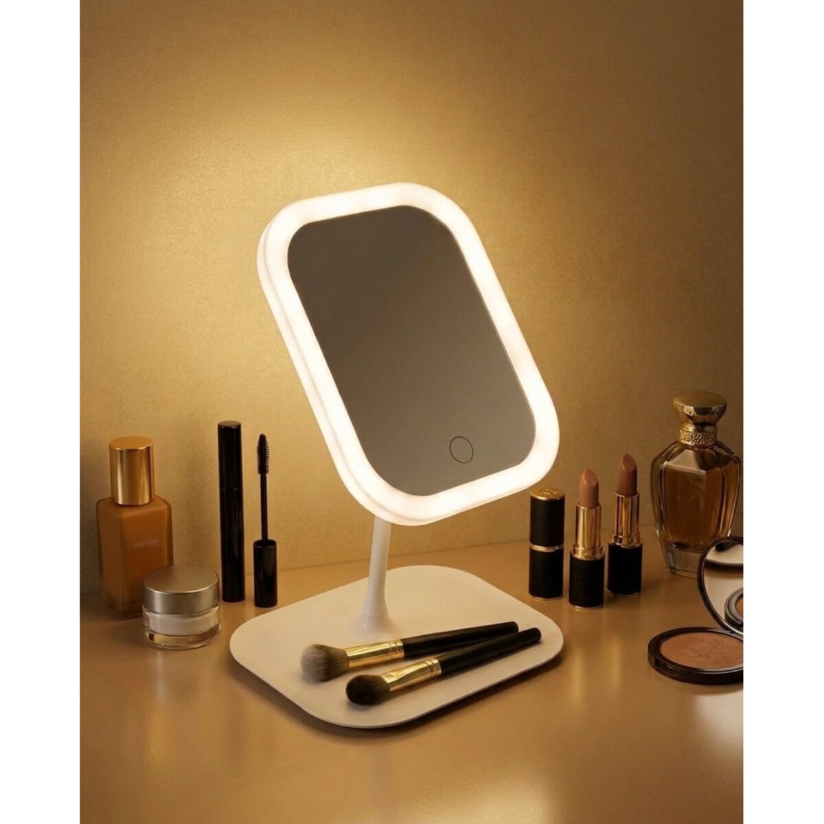 Lustro do makijażu SHP FANCY LED białe
