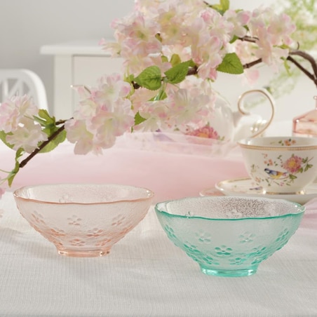 VILLA ITALIA Miseczka szklana morska 13 cm JAZMIN