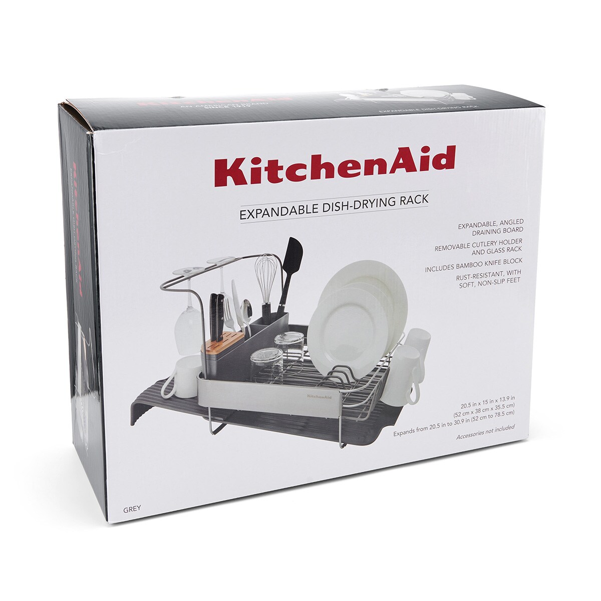 KitchenAid suszarka do naczyń rozkładana