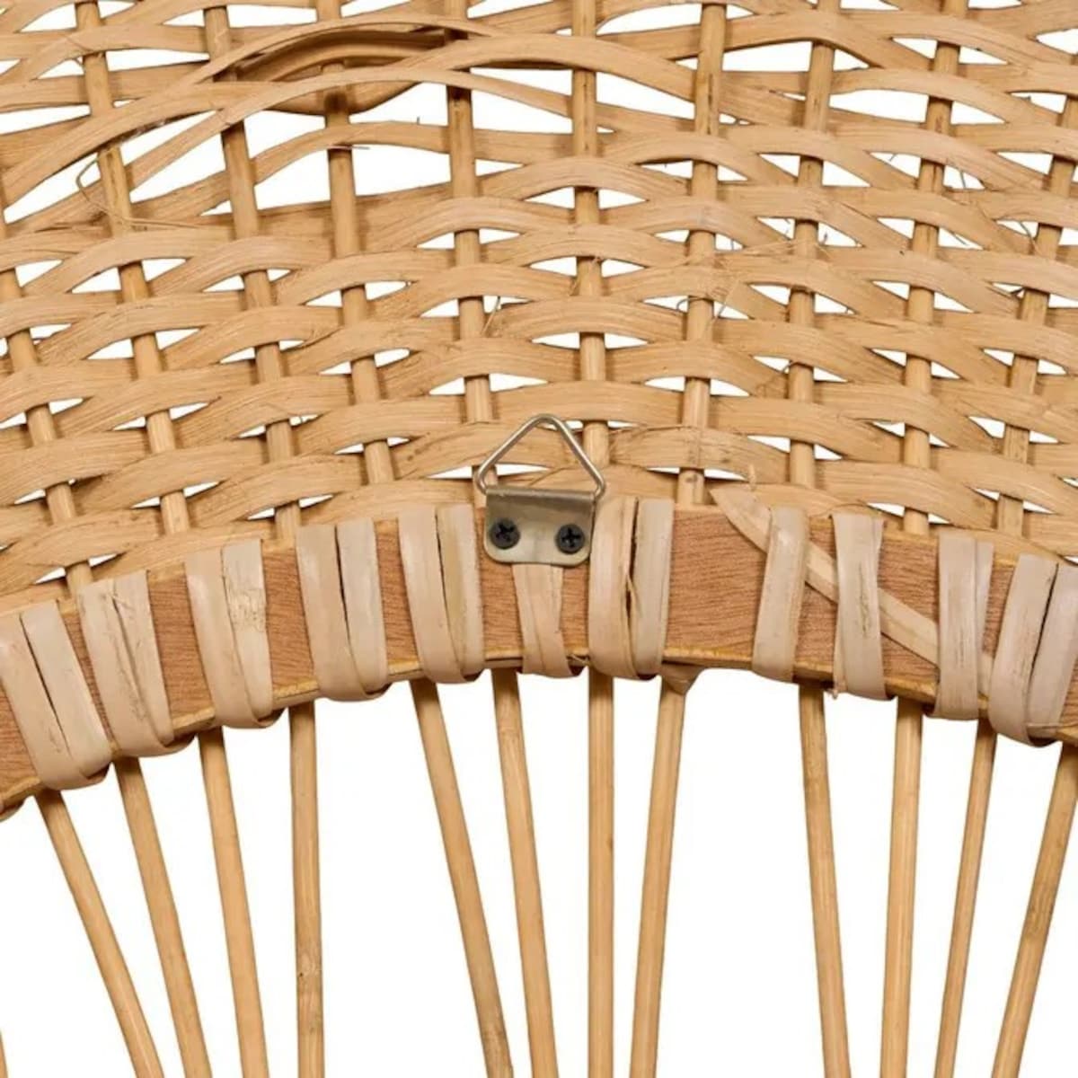 Dekoracja ścienna, rattanowa, Margie, 80 cm